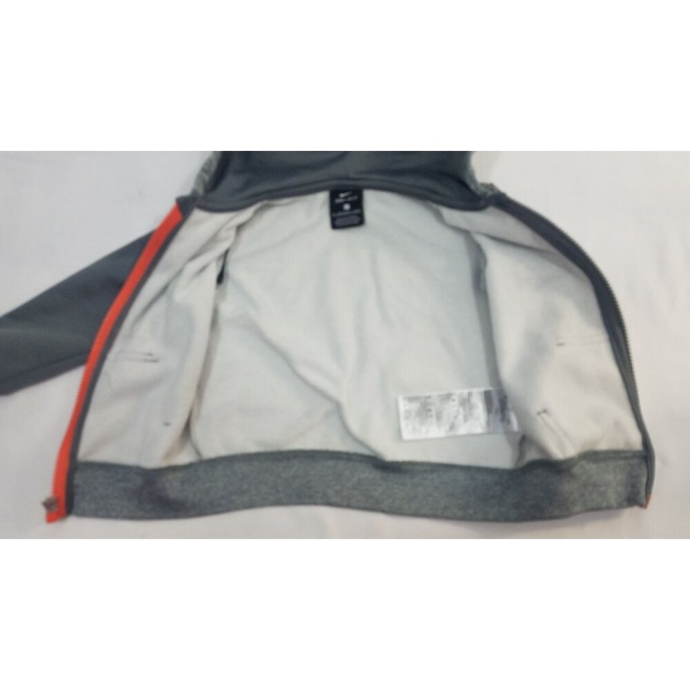 Nike Dri-Fit Toddler Hoodie Jacket 2T Gray & Orange - Picture 7 of 8